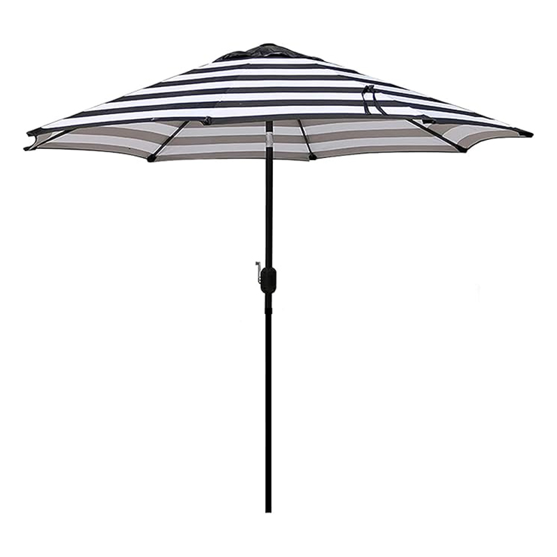 Striped Branding Promotional Patio Umbrella
