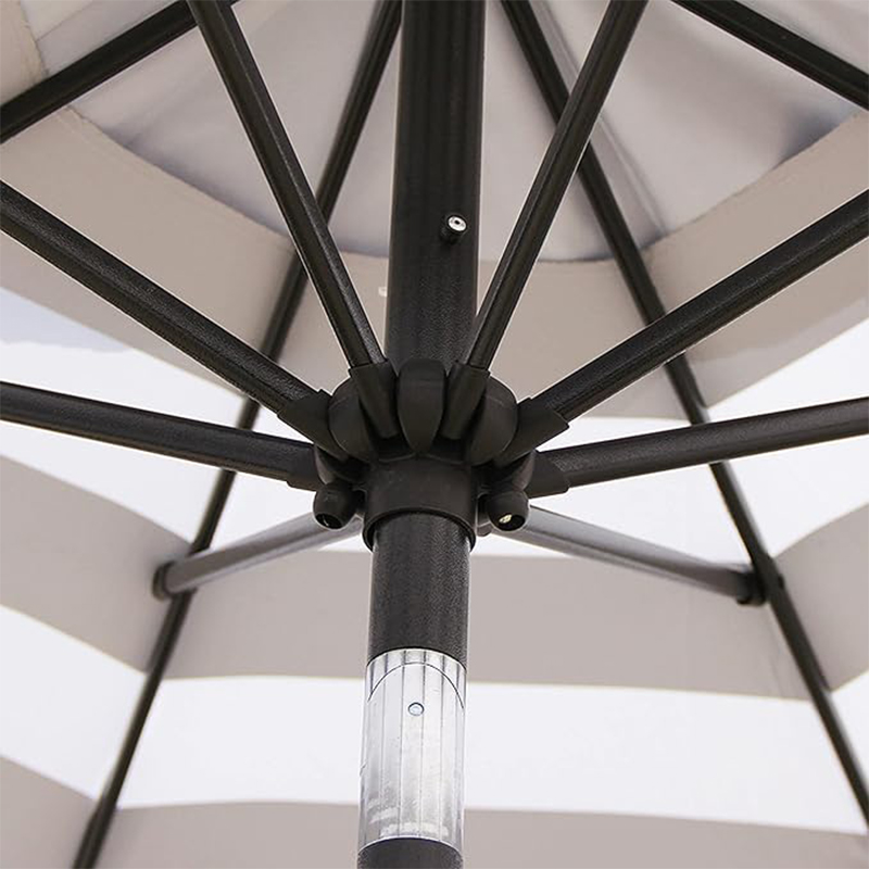 Striped Branding Promotional Patio Umbrella