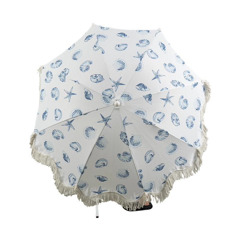 Coastal Heritage Fringe Beach Umbrella