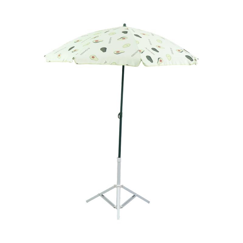 Fresh Market Fruit Print Beach Umbrella