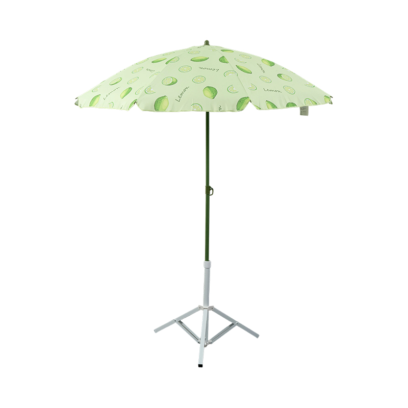 Fresh Market Fruit Print Beach Umbrella