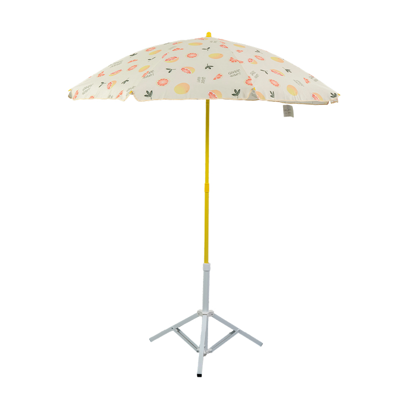 Fresh Market Fruit Print Beach Umbrella