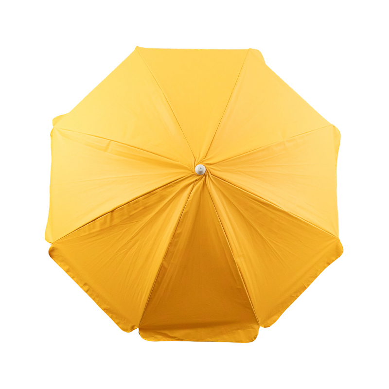Signature Solid Color Double-Sided Printed Beach Umbrella