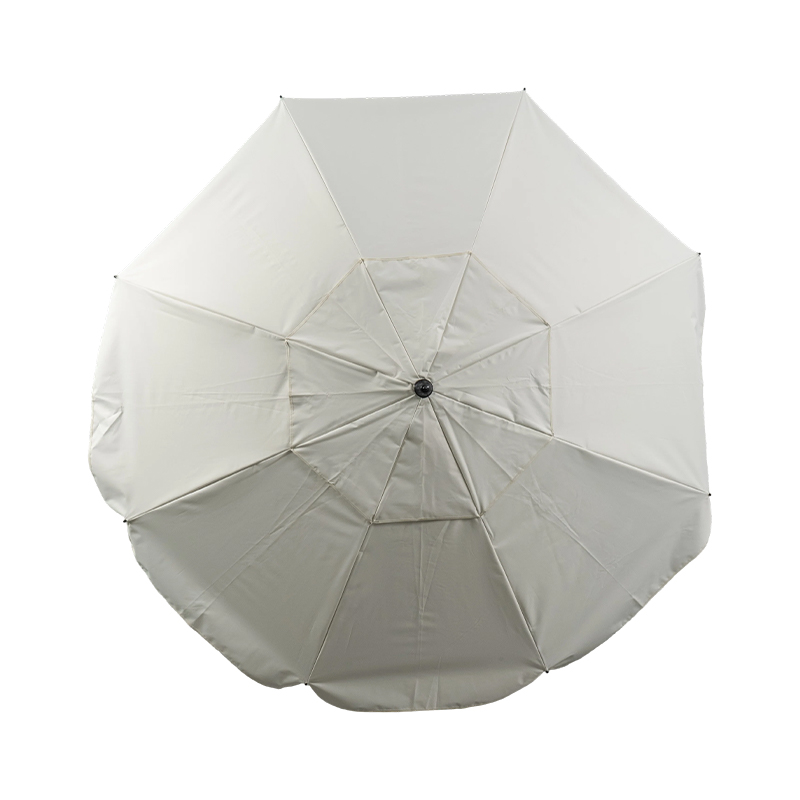 Monochrome Premium Double Canopy Beach Umbrella