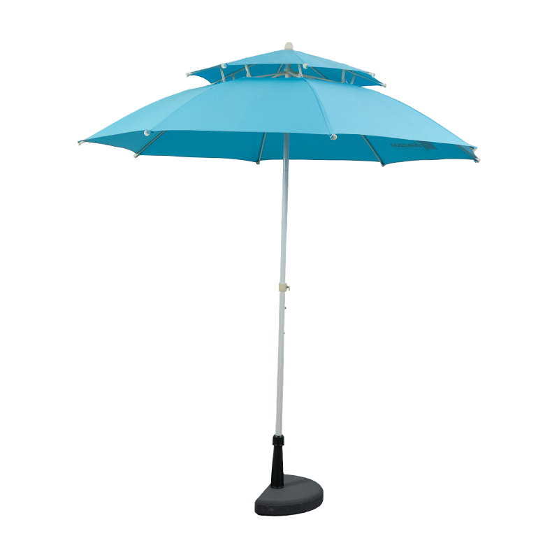 AeroVent Double Canopy Beach Umbrella
