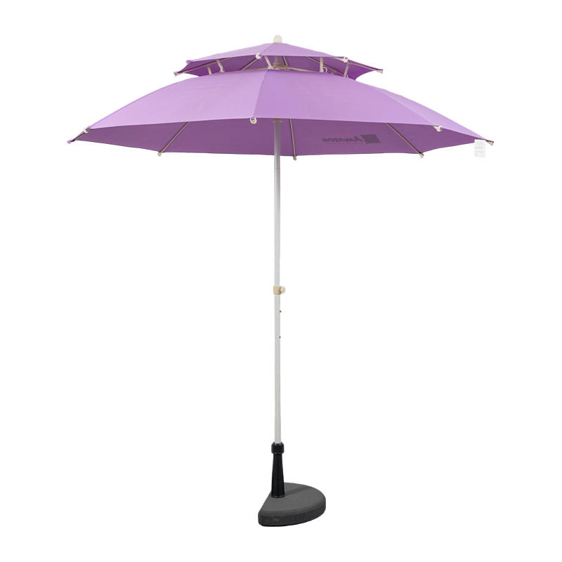 AeroVent Double Canopy Beach Umbrella