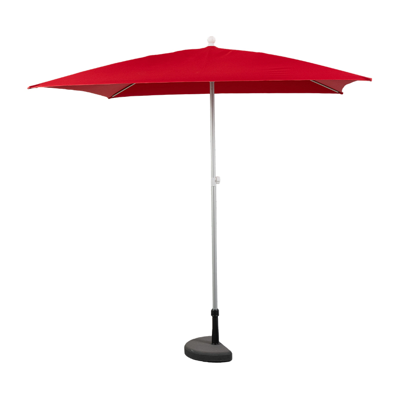 Modern Commercial Square Beach Umbrella with Wide Coverage Canopy