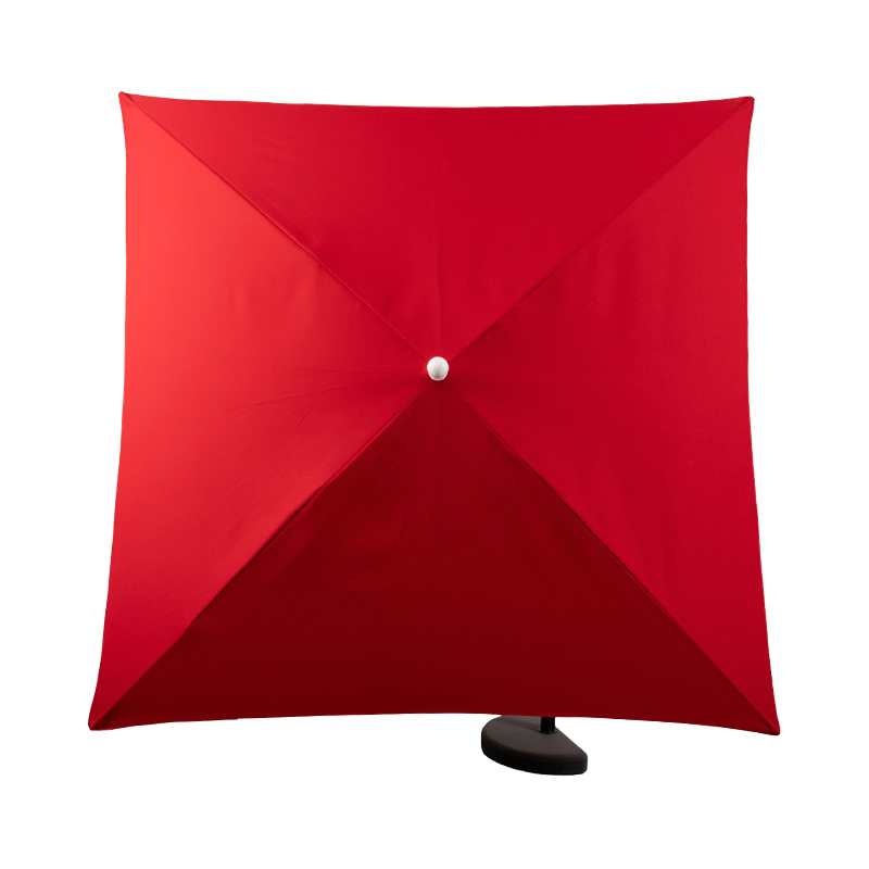 Modern Commercial Square Beach Umbrella with Wide Coverage Canopy