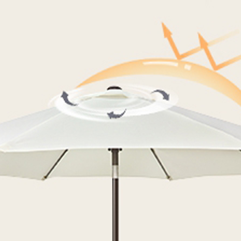 Striped Branding Promotional Patio Umbrella