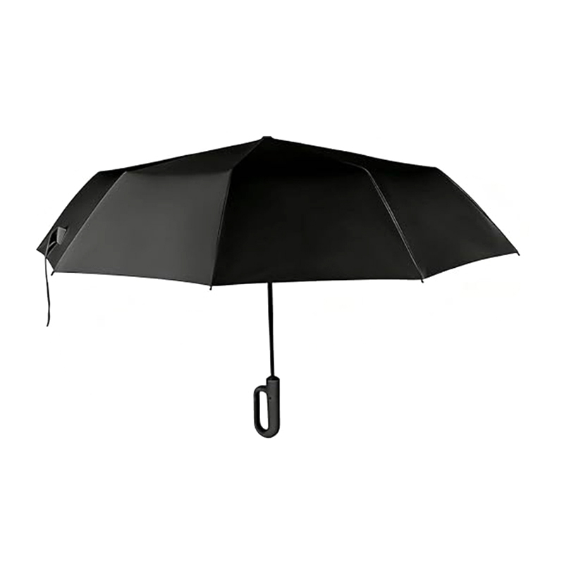 Ergonomic C Handle Folding Umbrella